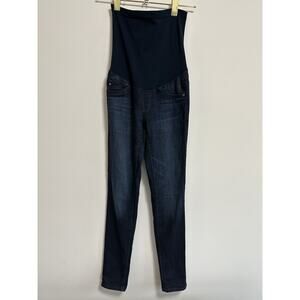 Adriano Goldschmied AG Jeans Womens‎ 26R Blue Maternity Skinny Secret Fit Belly